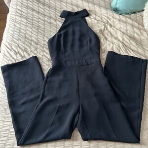 Dynamite Black Sleeveless Jumpsuit